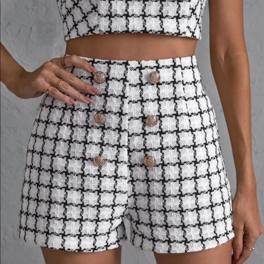Shein Tweed Shorts